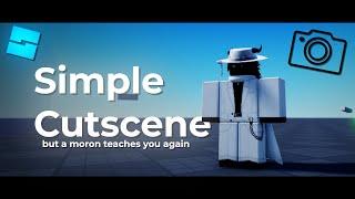 How to make a simple cutscene in Roblox Studio