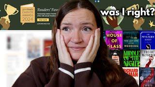 Reacting to the 2024 Goodreads' Choice Awards Winners 