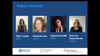 Webinar on Telling the Implementation Story: Programme Reporting Standards for SRMNCH