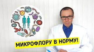 Пробиотики и Пребиотики для восстановления микрофлоры кишечника