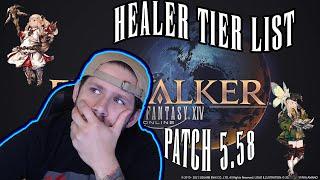 BEST Healers? ~ FFXIV Healer Tier List ~ Patch 5.58