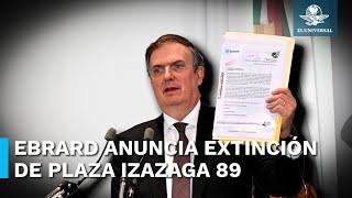 Van por negocios que venden piratería; Marcelo Ebrard presenta denuncia ante la FGR