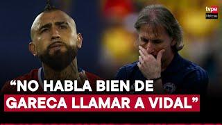 Perú vs. Chile: Ricardo Gareca causó sorpresa al convocar a Arturo Vidal