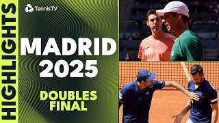 Arevalo/Pavic vs Granollers/Zeballos For The Title  | 2025 Madrid Doubles Final Highlights