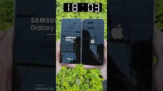 IPhone14 ProMax and S23Ultra restart time comparison Digital Technology Samsung #shorts