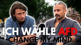 ICH WÄHLE AFD | Change my Mind | Rostock Reloaded