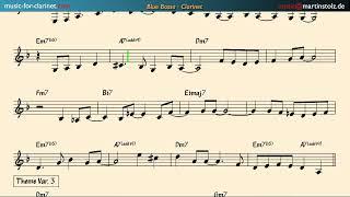 How to play  "Blue Bossa" - Band Version Clarinet | Sheet Music, Sample, Play-Along, and More!