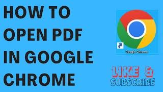 How To Open PDF In Google Chrome