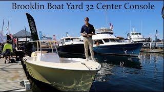 Brooklin Boat Yard 32 Center Console