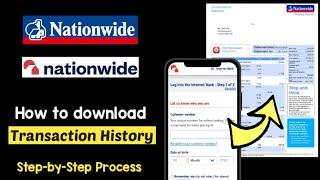 Nationwide Statement Download | Download Nationwide Bank Statement CSV/PDF | Transaction History