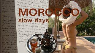 Slow days in Morocco building habits and routines to feel grounded whilst solo traveling