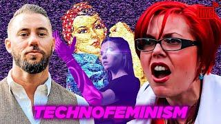 Androgyne Techno-Girl Boss: Cyberfeminism and Technofeminism