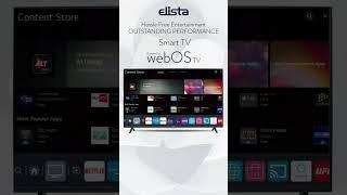 Elista Smart TV, powered by WebOS TV is more than just a smart TV