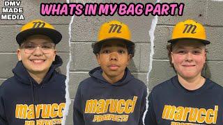 What’s in my BAG! Marucci Prospects 12U PART 1️⃣