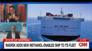 Maersk CEO Vincent Clerc Quest Means Business CNN interview