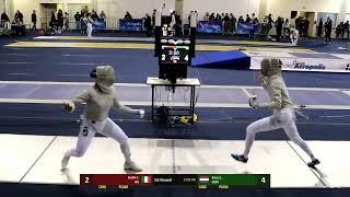 Athens World Cup 2024 SWS - L64 - Claudia Rotili ITA v Luca Szucs HUN