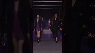 catwalk of supermodels#versace on the floor #new fashion #snnfashion #