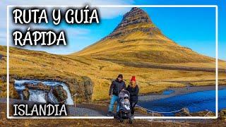 RUTA Y GUÍA RÁPIDA para viajar a ISLANDIA