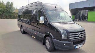 Volkswagen Crafter 21 мест. Аренда микроавтобуса бизнес класса.