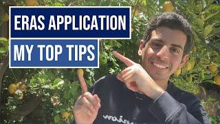 Residency Application (ERAS) Tips | How to Perfect the Residency Application (with Examples)