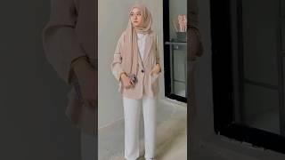 Inspirasi Outfit Casual Cewe Anti Ribet #shorts #ootdhijab #outfitinspiration