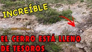 Las Lluvias Desgajaron un Cerro y Encontramos TESORO ESPAÑOL Debajo De Las Rocas 🪨