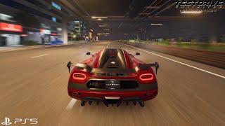 Test drive unlimited SC: Koenigsegg Agera RS '17 - Free Roam & Gameplay 'Night Rain [4KPS5]