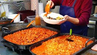 노량진 왕 컵밥 / King cup rice (cup bap)- Korean street food