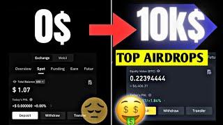 NEW BIGGEST AIRDROPS 2024 FOR CRYPTO BULLRUN | NEW CRYPTO TRENDS ‼️🪂