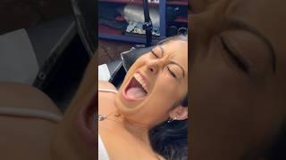 Funny Faces I made while getting a tattoo