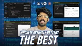 Best AI Coding Tools Compared - (Bolt.new vs v0 vs Cursor AI vs Claude) | Unbelievable!