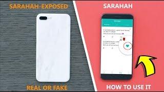 What is Sarahah App & Can you reveal the sender Names?