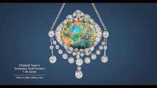 Elizabeth Taylor's Edwardian Opal Pendant (7.35 carats) | M.S. Rau