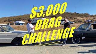 $3K Hooptie Drag Challenge Finale - Jonny Mopar vs Sorta Stock Mopars