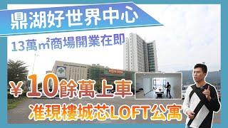 鼎湖區第二大商圈即將試業，準現樓Loft公寓，總價17萬幾即有