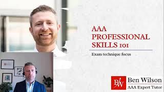 ACCA AAA Professional Skills 101 - Communication