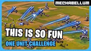 One Unit Challenge: MELTING POINT 1v1 Mechabellum Gameplay (Ep. 16)