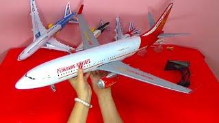 UNBOXING BEST PLANES: AIRBUS A380 320 BOEING 777 737 ISRAELI EL AL GIFTS MODELS