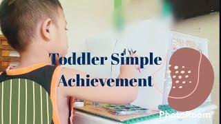 VLOG 28|A TODDLER SIMPLE ACHIEVEMENT|Toddlers Life