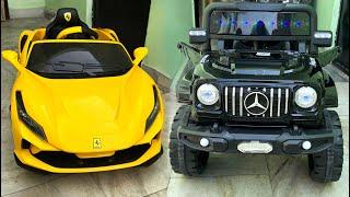 RC Ferrari F8 Car & 4WD RC Mercedes Jeep Unboxing & Testing | Remote Control Car | Shamshad Maker 