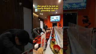 Competitive unlimited noodle conveyor restaurant 