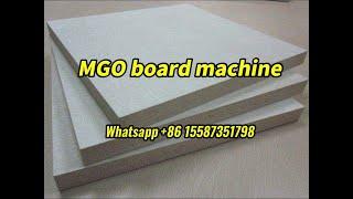 Magnesium Oxide Panel Production Machine, Mgo board Machine, Fireproof Panel Machine