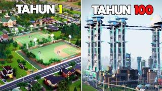 Membangun Kota, dari Tahun ke 1 sampai ke Tahun 100.. di Simcity Tahun 2024