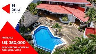 AMAZING! Beachfront house for sale in Pochomil Viejo @U$ 450,000 | Nicaragua Real Estate