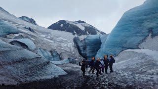 Katla ice cave hike  Iceland 