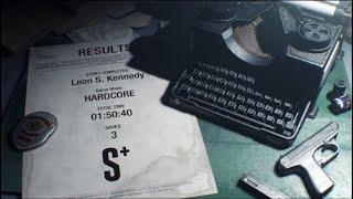 Resident Evil 2 Remake - [Leon A/Leon 1st] - Hardcore Difficulty (S+ Rank, No Damage Walkthrough)