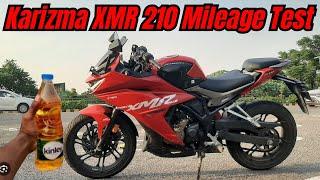 Hero Karizma XMR 210 Mileage Test