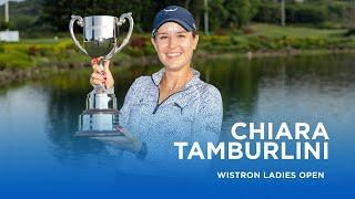 Chiara Tamburlini's Winning Highlights | Wistron Ladies Open