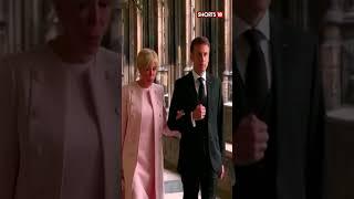 French President Macron Arrives To Attend King Charles III's Coronation | #shorts