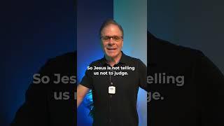 Did Jesus really teach us not to judge? #shorts #frankturek #judgement #apologetics